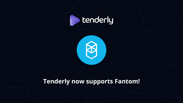 Tenderly integrates with Fantom!