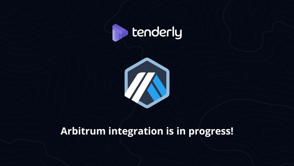 You can now use Arbitrum on Tenderly!