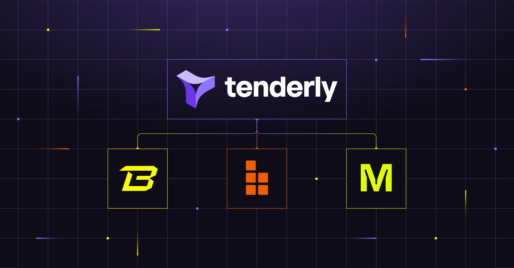 Tenderly Supports Blast, BOB, and Mode Networks