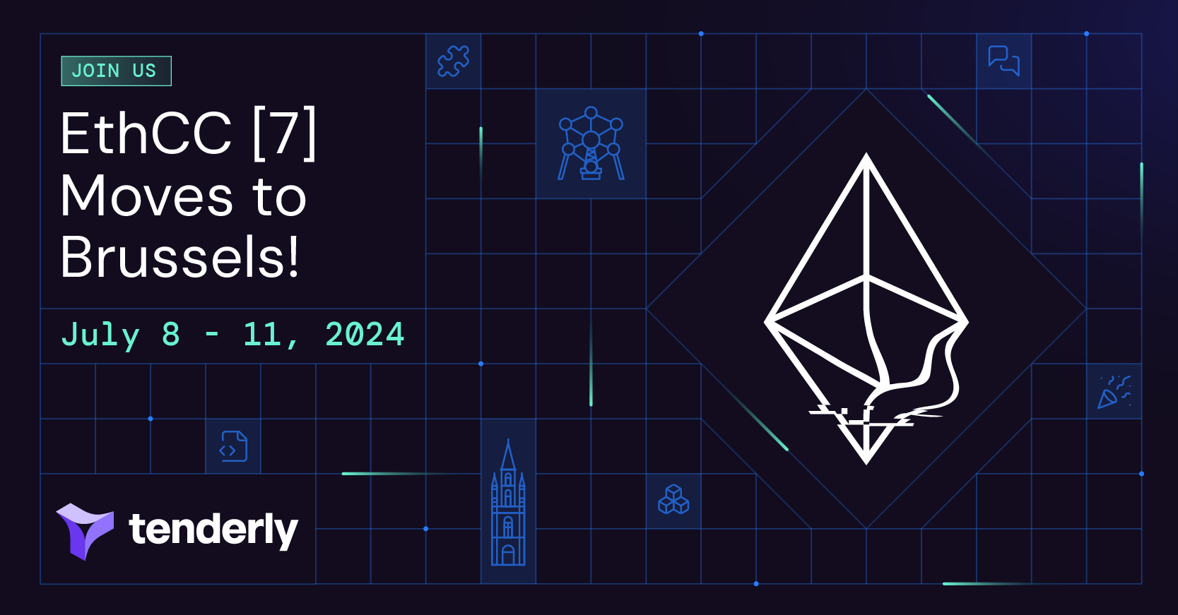 Meet us in Brussels for EthCC 7!