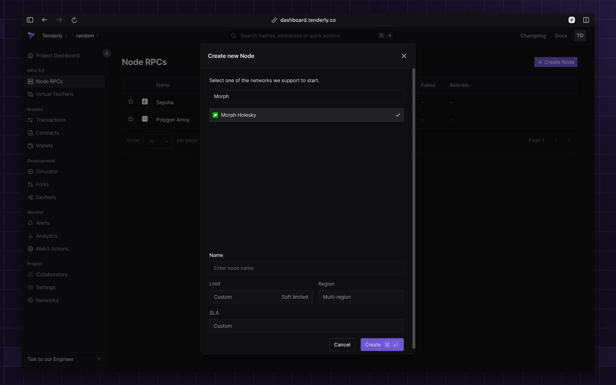 Setting up a Node RPC for Morph Holesky