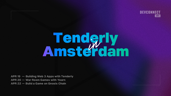 Join Tenderly in Amsterdam