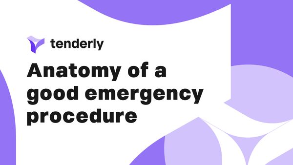 The Anatomy of a Good Emergency Procedure [Yearn Finance Case Study]